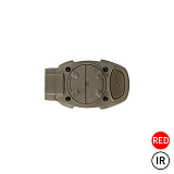 프린스톤 테크 스위치 레일 MPLS IR 레드 LED 라이트 (탄)