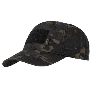 5.11 택티컬(5.11 Tactical) 5.11 택티컬 플래그 베어러 캡 (멀티캠 블랙)