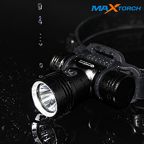 맥스토치(MaxTorch) 맥스토치 MTHS 545 낚시 해루질 방수 LED 헤드랜턴 (세트)