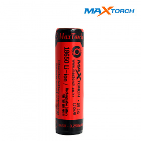맥스토치(MaxTorch) 맥스토치 MTBT 18650-3250mAh 리튬이온 충전배터리