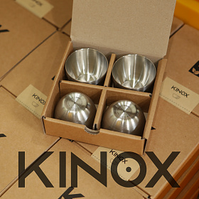 키녹스(KINOX) 키녹스 소주잔 샷글래스 60ml (4P)
