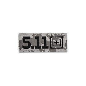 511 택티컬(511 Tactical) 5.11 택티컬 레가시 로고 카모 패치 (그레이)