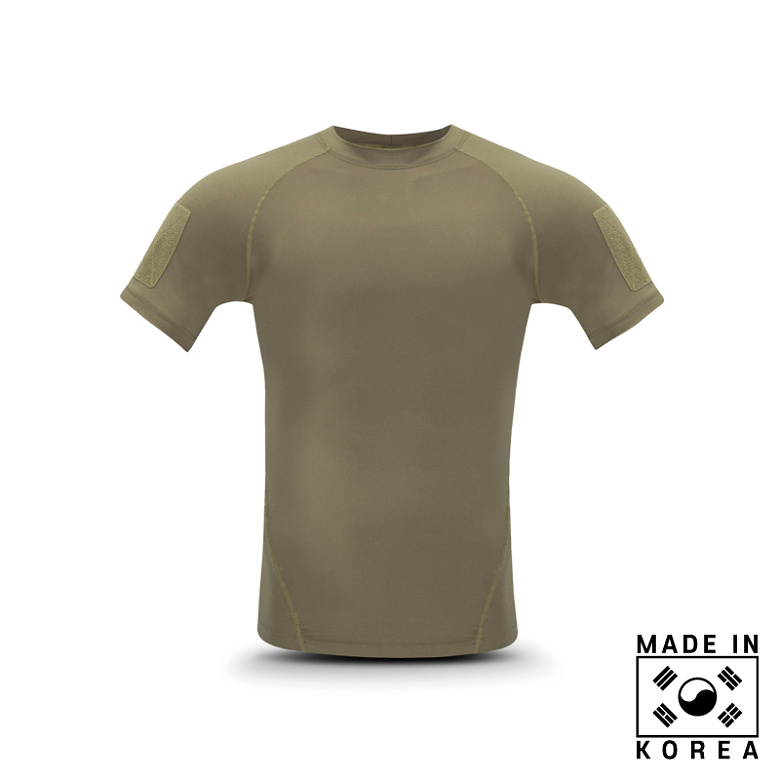 핏불(FITBULL) 핏불 멀티베이스레이어 반팔 벨크로(크로커다일)