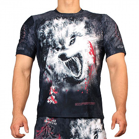 비투퍼폼(BtoPerform) 비투퍼폼 울프 스피릿 WOLF SPIRIT 크루넥 티셔츠