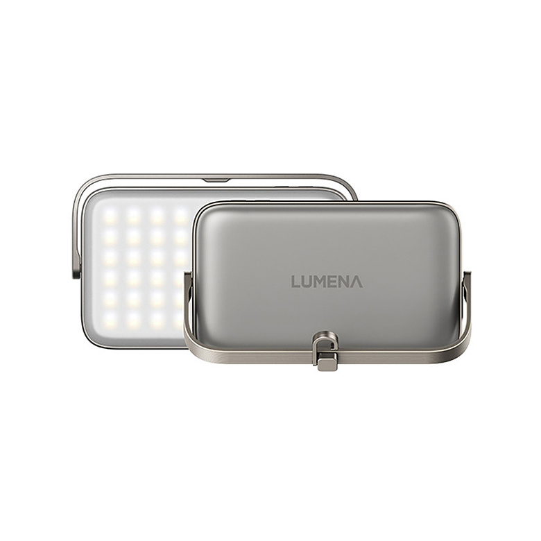 루메나(LUMENA) 루메나 플러스 2세대 LED 캠핑 랜턴 (페블 그레이)