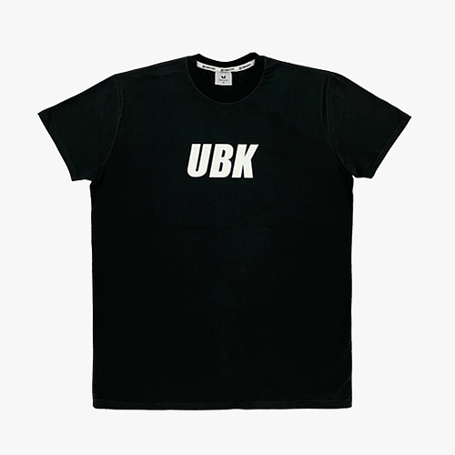 언브로큰(UNBROKEN) 언브로큰 UBK 베이직 머슬핏 반팔 블랙