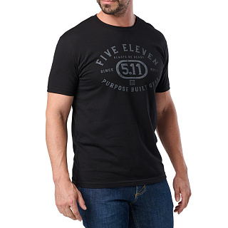 511 택티컬(511 Tactical) 5.11 택티컬 퍼포즈 크레스트 숏 슬리브 티셔츠 (블랙)