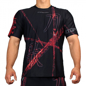 비투퍼폼(BtoPerform) 비투퍼폼 도가 -블랙 SONG OF SWORD -Black 크루넥 티셔츠
