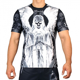 비투퍼폼(BtoPerform) 비투퍼폼 사신 GOD OF DEATH 크루넥 티셔츠