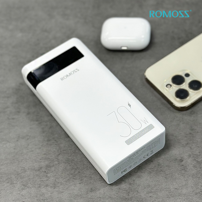 로모스(ROMOSS) 로모스 sense8PS Pro 고속 충전 30W 대용량 보조배터리 30000mAh