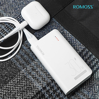 로모스(ROMOSS) 로모스 sense4S Pro 고속충전 30W 보조배터리 10000mAh