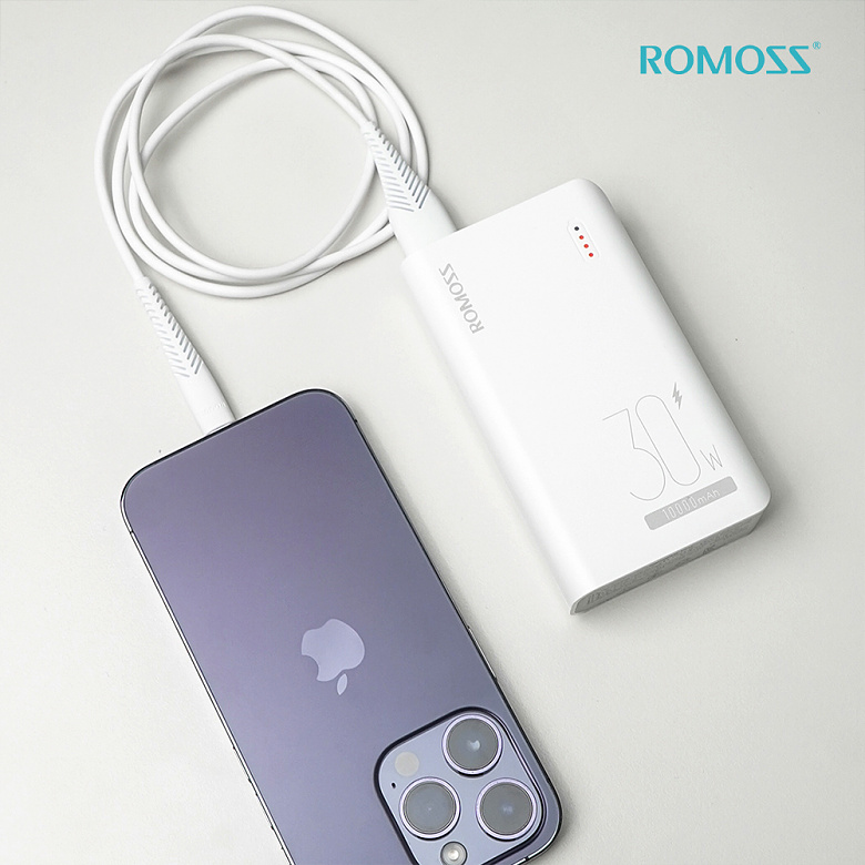 로모스(ROMOSS) 로모스 sense4S Pro 고속충전 30W 보조배터리 10000mAh