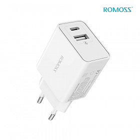 로모스(ROMOSS) 로모스 30W 듀얼 USB C타입 PD PPS 고속 멀티 어댑터 AC30T