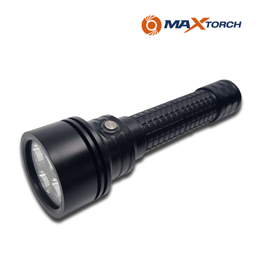맥스토치(MaxTorch) 맥스토치 MTS 574N 스쿠버 방수랜턴 LED 서치라이트 (세트)