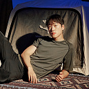 울프라운치 컴포트 라운드 넥 숏 슬리브 티셔츠