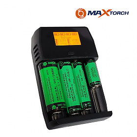 맥스토치(MaxTorch) 맥스토치 MCL110 리튬이온 배터리 4구  만능충전기