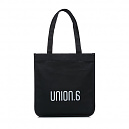 유니온식스 제니 파이브 에코백 (BLACK)