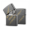지포 ZIPPO 라이터 250-18 웨이브 타투(블랙)
