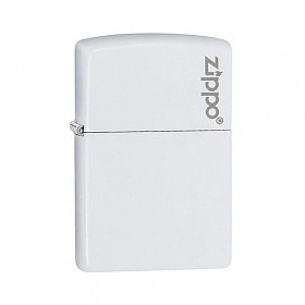 지포(Zippo) 지포 ZIPPO 라이터 214ZL 클래식 화이트 매트 지포로고