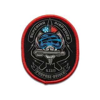 5.11 택티컬(5.11 Tactical) 5.11 택티컬 스컬 파이터 패치 (블랙)