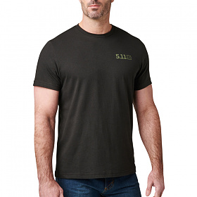 511 택티컬(511 Tactical) 5.11 택티컬 브루 그라운즈 숏 슬리브 티셔츠 (블랙)