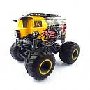 2.4GHz 몬스터 잼 스타일 마이크로버스 무선조종 RC (옐로우)