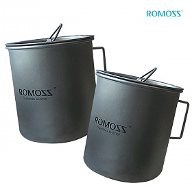 로모스(ROMOSS) 로모스 티타늄 싱글 머그컵 420ml