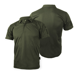 택티컬 스탠다드(Tactical Standard) 택티컬 스탠다드 베이직 반팔 폴로 티셔츠 (OD)