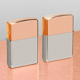 지포(Zippo) 지포 라이터 48695 Bimetal Copper Lid