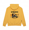 콤마나인 강원에디션 033 남녀공용 후드티셔츠 (Yellow)