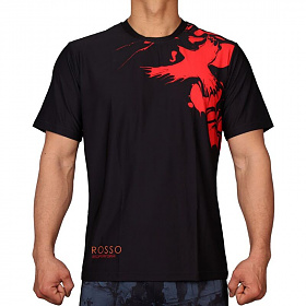 비투퍼폼(BtoPerform) 비투퍼폼 에스테틱 -로쏘 AESTHETIC -Rosso 크루넥 반팔 티셔츠