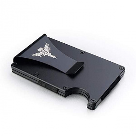 바이펄러드(VIPERADE) 바이펄러드 C9 머니클립 카드 알루미늄 지갑 (블랙)