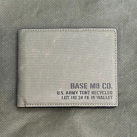 (Base M8) M8캠핑 US텐트 리싸이클 지갑