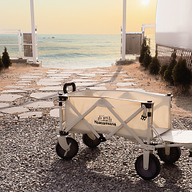 모아캠핑(MoaCamping) 모아캠핑 뒷문 확장형 소형 캠핑웨건 MCW-50i