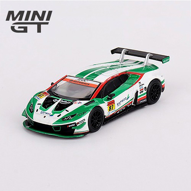 미니지티(MiniGT) 미니GT 1/64 람보르기니 우라칸 GT3 EVO 2022 레이싱 (그린)