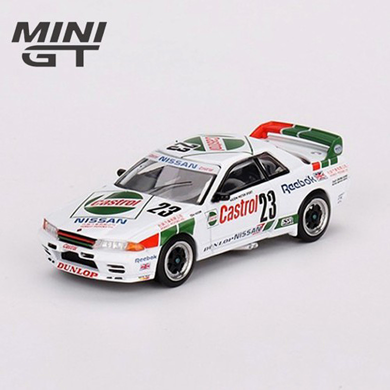 미니지티(MiniGT) 미니GT 1/64 닛산 스카이라인 GT-R 1990 레이싱 (화이트)