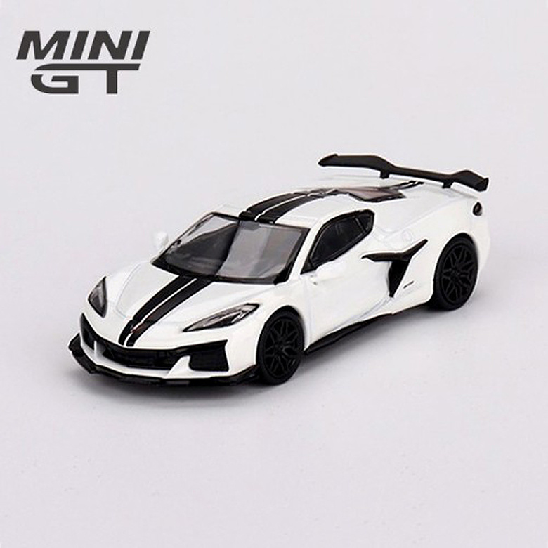 미니지티(MiniGT) 미니GT 1/64 쉐보레 콜벳 Z06 2023 (화이트)