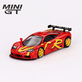 미니지티(MiniGT) 미니GT 1/64 맥라렌 F1 GTR 프레젠테이션 (레드)