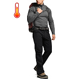 CQR 기모 겨울 밴딩 방한 남자 등산 작업복 바지