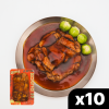 금보식품 순살직화 훈제구이 닭다리살 마늘간장맛 120g (10팩)
