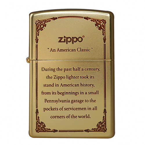 지포(Zippo) 지포 어바웃 스토리 (GD)