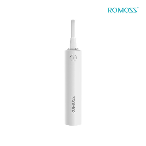 로모스(ROMOSS) [1+1] 로모스 PSC02 케이블 일체형 미니 보조배터리 2000mAh