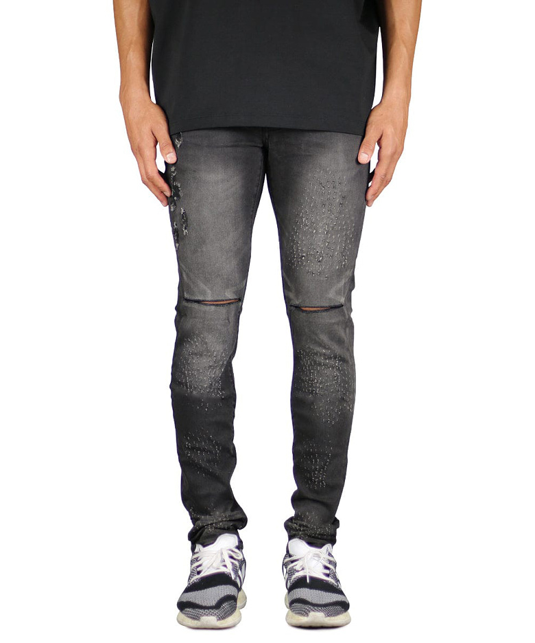 하이퍼데님(HYPERDENIM) 하이퍼데님 페이드 블랙 그레네이드 진