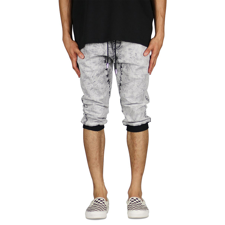 하이퍼데님(HYPERDENIM) 하이퍼데님 에시드 블랙 엘라 데님 숏
