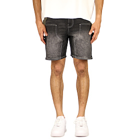 하이퍼데님(HYPERDENIM) 하이퍼데님 블랙 샷건 데님 숏