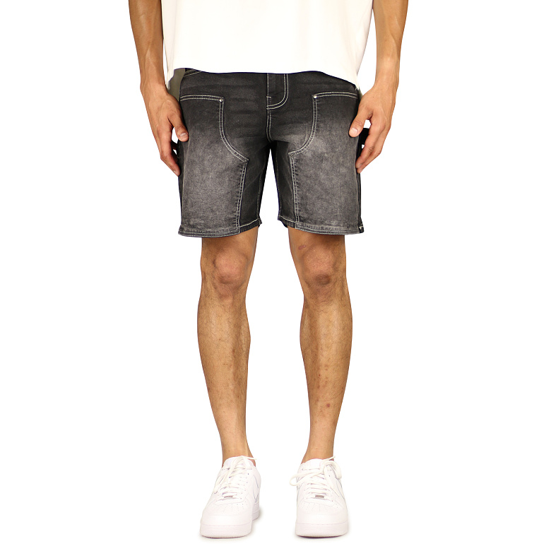 하이퍼데님(HYPERDENIM) 하이퍼데님 블랙 샷건 데님 숏