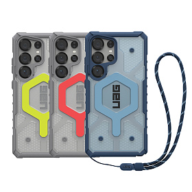 유에이지(UAG) UAG 갤럭시 S25울트라 패스파인더 맥세이프 클리어 케이스+휴대폰스트랩 번들