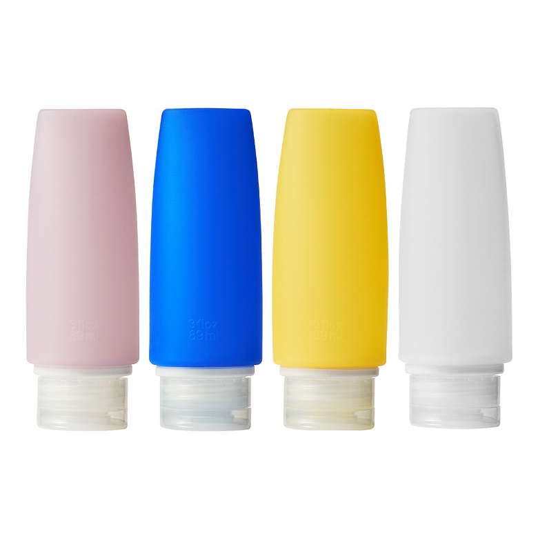 크리스탈클라우드(CRYSTAL CLOUD) 크리스탈클라우드 실리콘 여행용 공병 89ml 4개 세트