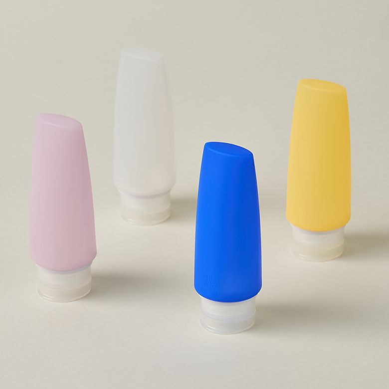 크리스탈클라우드(CRYSTAL CLOUD) 크리스탈클라우드 실리콘 여행용 공병 89ml 4개 세트
