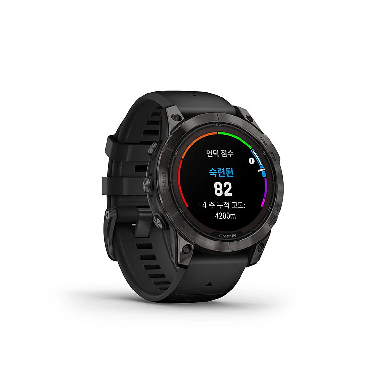 가민(GARMIN) 가민 피닉스 7 프로 47mm GPS 프리미엄 아웃도어 스마트워치 (카본 그레이)